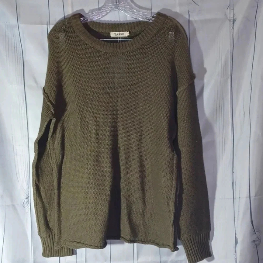 Tarse crewneck oversized grunge gorpcore comfy Sweater NWT